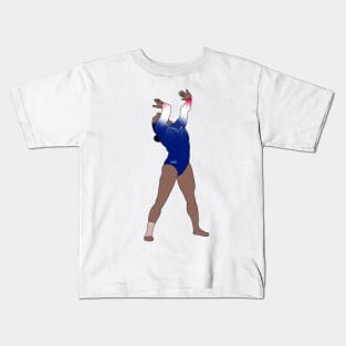 Simone Biles 2023 World Gymnastics Championships Kids T-Shirt